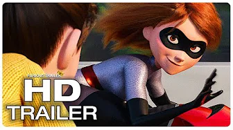 Incredibles 2 Trailer 1 + 2 NEW (2018) Superhero Movie Trailer HD