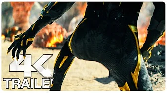 BLACK PANTHER 2 WAKANDA FOREVER Trailer (4K ULTRA HD) NEW 2022