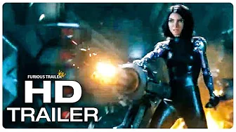 ALITA BATTLE ANGEL Gladiator Fight Scene Trailer (NEW 2019) James Cameron Sci Fi Movie HD