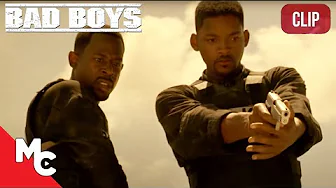 Bad Boys | Mike Lowrey & Marcus Burnett Car Chase | Full Scene | Will Smith | Martin Lawrence