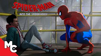 Spider-Man: Into The Spider-Verse: Miles Meets Spider-Man For The First Time Scene | Movie Central