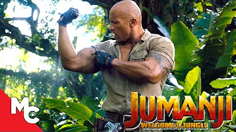 Jumanji: Welcome to the Jungle | Landing In The Jungle Scene | Dwayne Johnson | Jack Black
