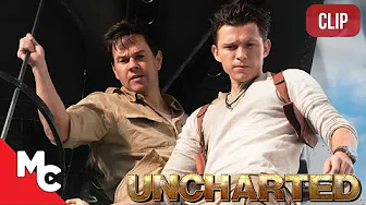 Uncharted | The Ships Get Lifted Out | Full Scene | Tom Holland | Mark Wahlberg