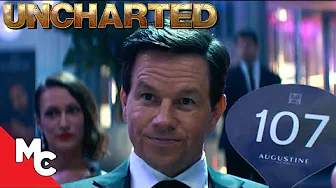 Uncharted | Stealing The Golden Cross | Full Scene! | Tom Holland | Mark Wahlberg