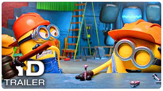MINIONS 2 THE RISE OF GRU “Minions Building Gru’s Secret Lair” Trailer (NEW 2022) Animated Movie HD