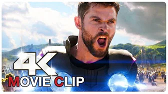 AVENGERS INFINITY WAR – Avengers Vs Thanos – Without Special Effects – Movie Clip (4K ULTRA HD) 2018