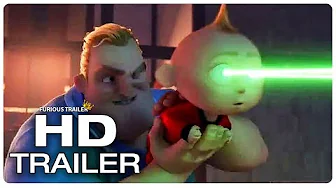 INCREDIBLES 2 Mr. Incredible Uses Jack Jack To Shoot Lasers Trailer (NEW 2018) Superhero Movie HD
