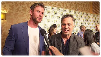 Thor Ragnarok Chris Hemsworth & Mark Ruffalo Interview at Comic Con