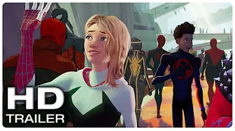 SPIDER MAN ACROSS THE SPIDER VERSE “Miles And Gwen Date Night In Spider Society” Trailer (NEW 2023)