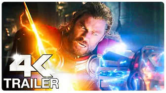 THOR 4 LOVE AND THUNDER All Movie CLIPS + Trailer (NEW 2022)