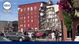 5 people unaccounted for after Iowa apartment collapse