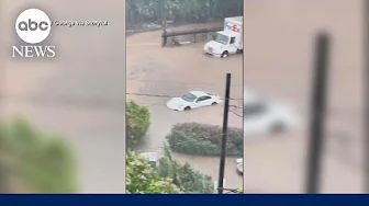 Several people rescued from stranded cars in Atlanta | ABCNL