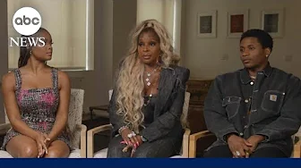 Mary J. Blige discusses making art with past painful experiences