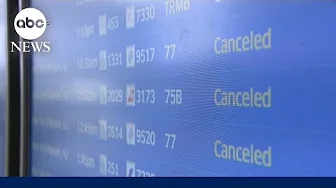 Chaos at airports as 800+ flights canceled ahead of July 4th weekend | ABCNL