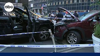 Multiple pedestrians struck by out-of-control car in New York