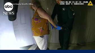 Newly released body camera footage the moment police arrest woman who shot neighbor | GMA
