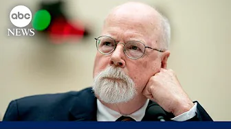 Special counsel John Durham testifies on Capitol Hill on Russia investigation | ABCNL