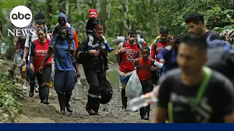 Migrants trekking to U.S. border hits an all-time high despite dangers of Darién Gap
