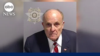 Rudy Giuliani, others arrive for booking in Fulton County | ABCNL