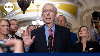 Senator Mitch McConnell addresses health in first press conference since second freezing episode
