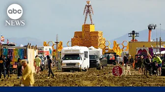 Investigation into death at Burning Man amid heavy rain | GMA