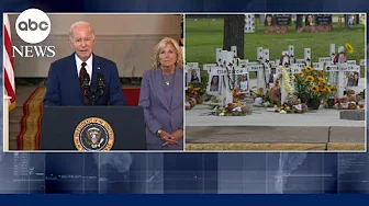 Special Report: President Biden marks 1 year since Uvalde school shooting | ABC News