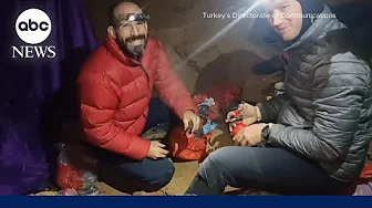 Rescuers race to save American from Turkish cave