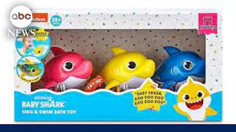 7 million Baby Shark bath toys recalled l GMA