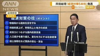 岸田総理　「経済対策5本柱」発表【知っておきたい！】(2023年9月26日)