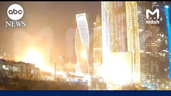Video shows moment explosion rocks Moscow l GMA