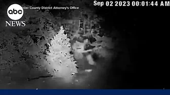 Escaped murderer spotted on surveillance camera | GMA