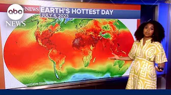 July 4th marked the hottest day ever recorded, as intense heat continues across U.S.