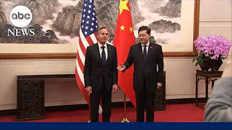 Secretary of State Antony Blinken’s high-stakes China trip | WNT