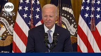Biden gives 1st remarks after unveiling drug price negotiations with Medicare