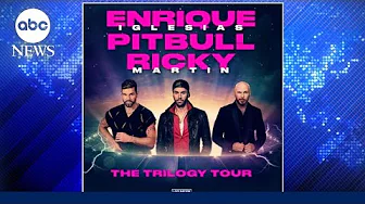 3 global superstars, Enrique Iglesias, Pitbull and Ricky Martin, are teaming up for a ‘trilogy tour’