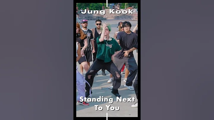 K-pop in public – Jung Kook “Standing Next To You”!