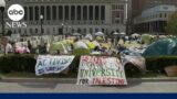 Protests around college campuses lead to arrests, shutdowns