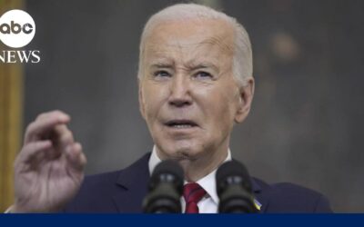 Biden marks political victory with  billion foreign aid package