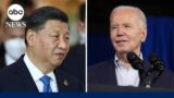 President Biden and President Xi speak for the first time since 2023 summit