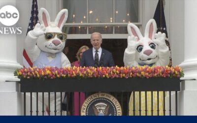 President, first lady host annual Easter egg roll at White House