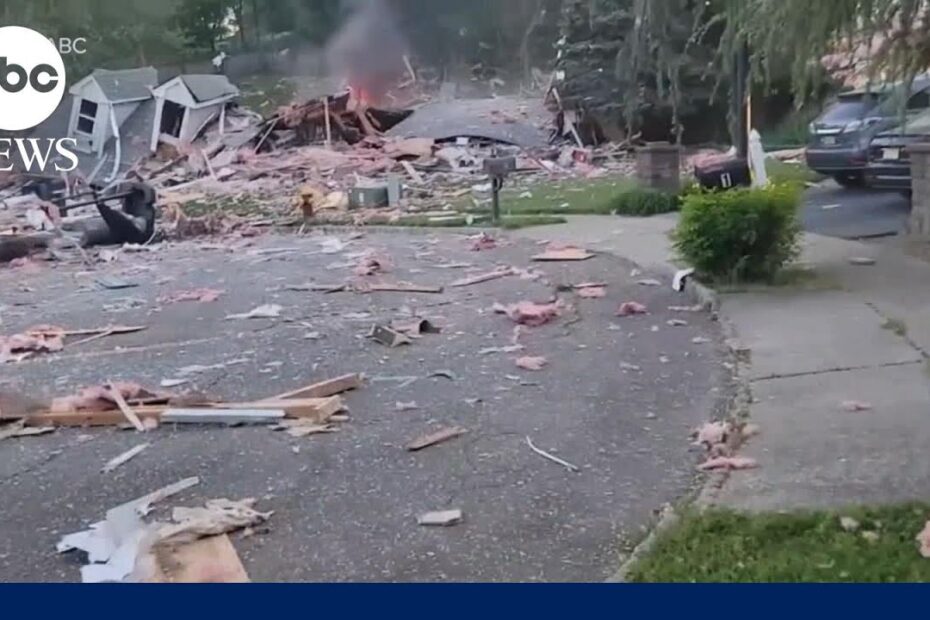 New Jersey home explosion kills retired Newark police officer, another man injured