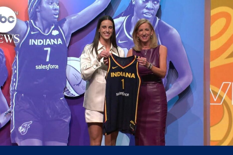 Caitlin Clark selected as No. 1 pick in WNBA Draft