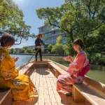 Kimono & River Cruise Experience in Yanagawa with Lunch