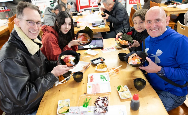 Food Tour in Shiogama, Japan Top Tuna and Sushi Town