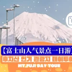 Mount fuji popular instagrammable day tour (Korean and Chinese)