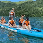 SUP Group Board Experience at Liyu Lake in Hualien