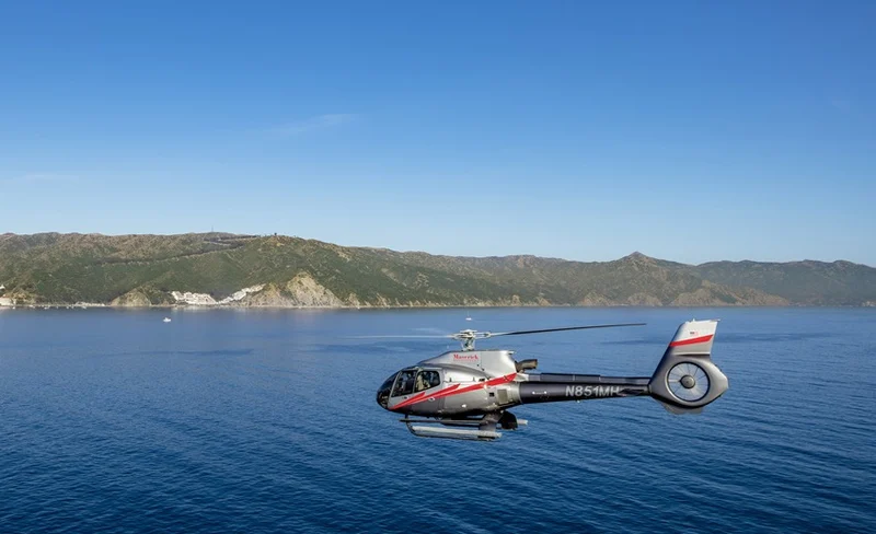 Helicopter Tour in Catalina