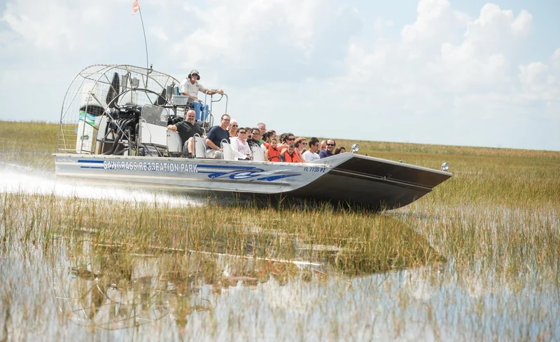 Sawgrass Park Airboat Tour and Exhibits in Everglades