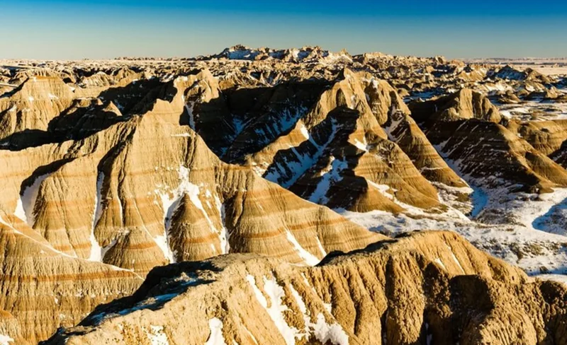 Badlands or Black Hills Winter Wonderland Tour