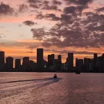 Miami Skyline Sunset Cruise Tour on South Beach and Biscayne Bay